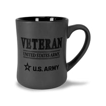 Load image into Gallery viewer, Army Veteran 16oz MK Matte Mug (Grey)