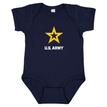 Load image into Gallery viewer, Army Star Infant Romper