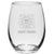 Coast Guard Seal Set of Two 21oz Stemless Wine Glasses (Clear)*
