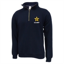 Load image into Gallery viewer, Army Star Left Chest 1/4 Zip