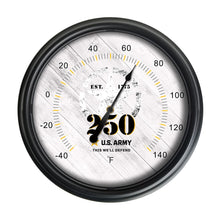 Load image into Gallery viewer, United States Army - 250 Years Indoor/Outdoor LED Thermometer*