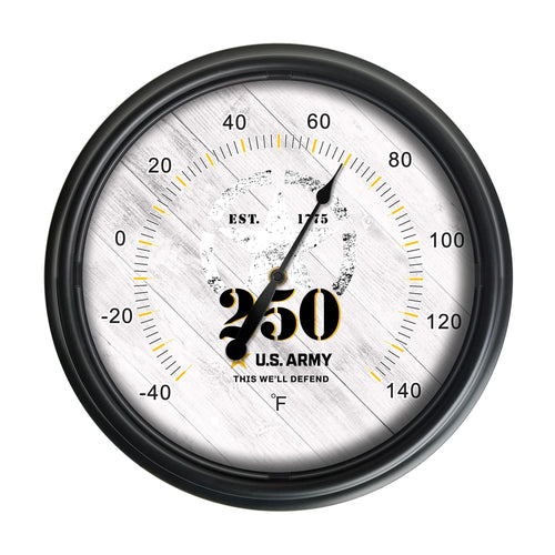 United States Army - 250 Years Indoor/Outdoor LED Thermometer*