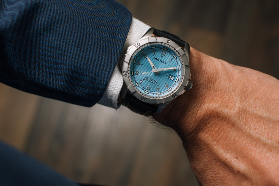 Protek Gent's Steel Dive 2200 Series (Ice Blue)