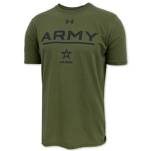 Load image into Gallery viewer, U.S. Army Star Under Armour Performance Cotton T-Shirt (OD Green)