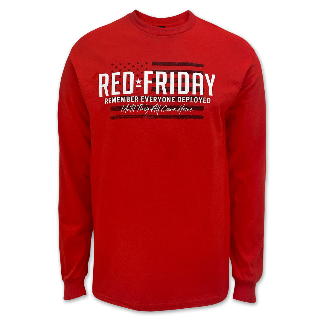 Red Friday Remember Everyone Deployed LS T (Red)