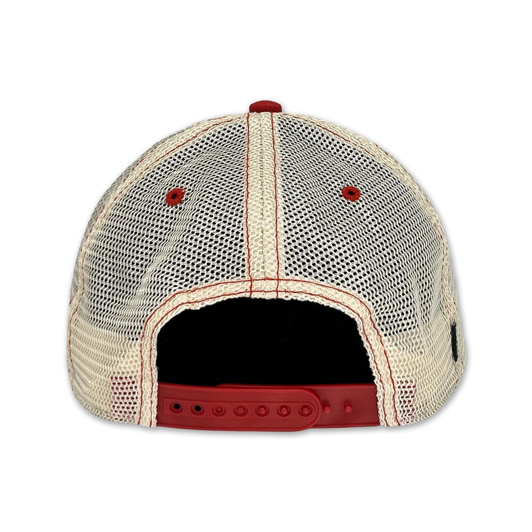 Remember Everyone Deployed Relaxed Twill Trucker Hat (Red)