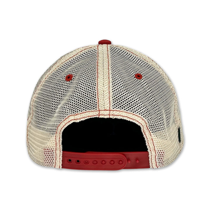 Remember Everyone Deployed Relaxed Twill Trucker Hat (Red)