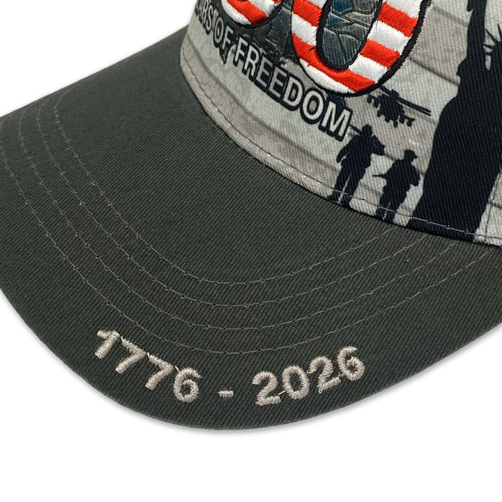 United States Of America 250 Years of Freedom Mesh Back Hat