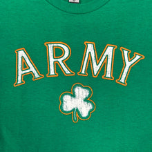 Load image into Gallery viewer, Army Distressed Shamrock T-Shirt (Kelly Green)