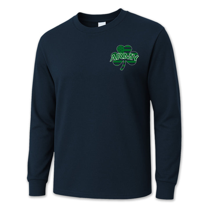 Army Shamrock Long Sleeve T-Shirt