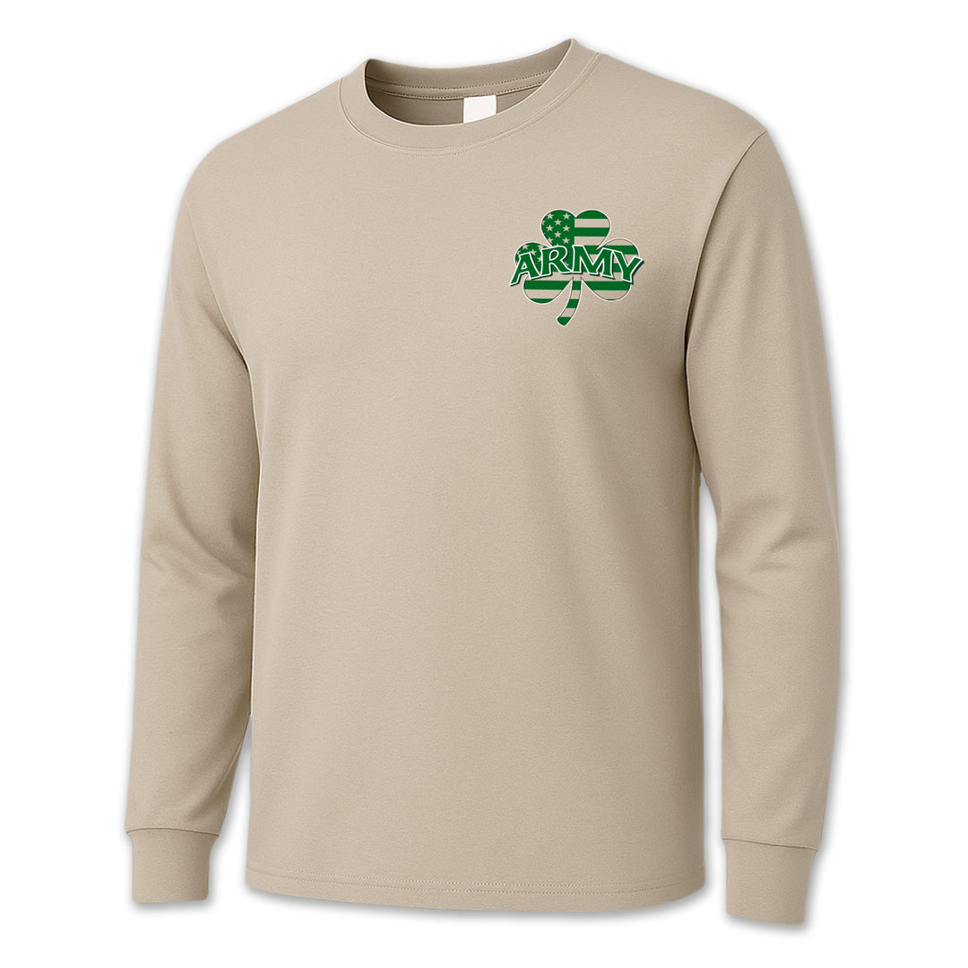 Army Shamrock Long Sleeve T-Shirt