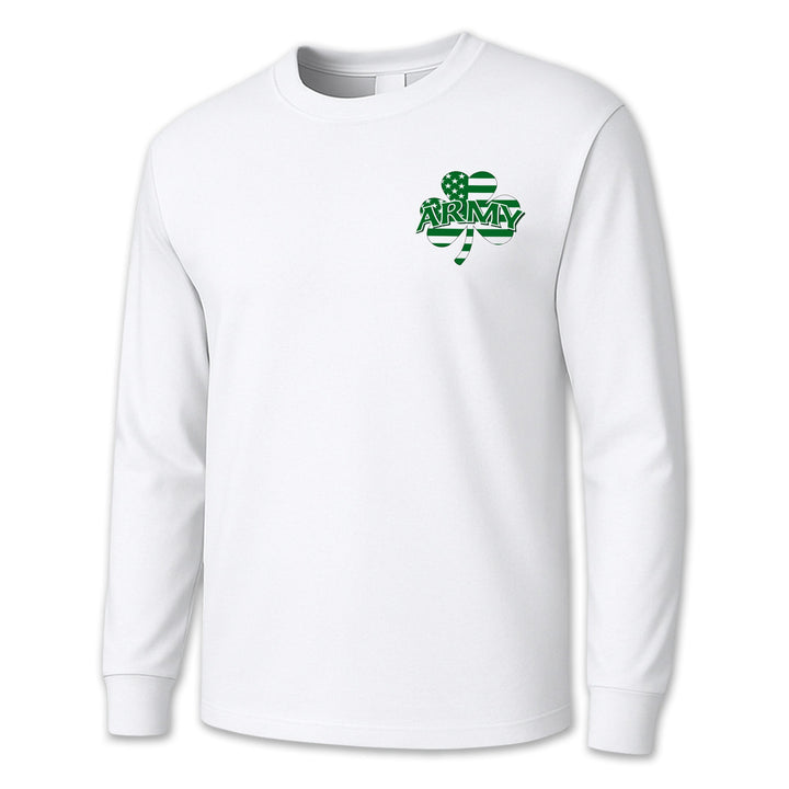 Army Shamrock Long Sleeve T-Shirt