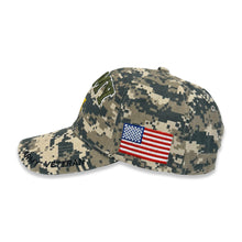 Load image into Gallery viewer, Army Star Veteran Digital Camo Hat (Camo)