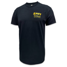 Load image into Gallery viewer, Army Veteran Star Band T-Shirt (Black)