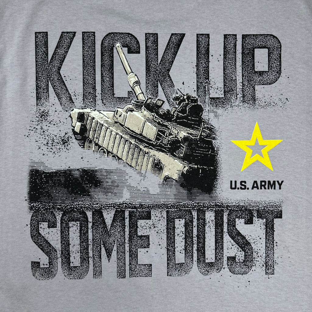 Army Kick Up Some Dust T-Shirt (Gravel)