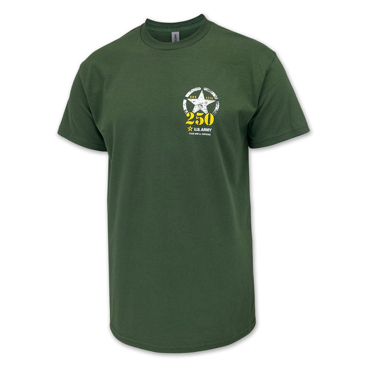Army 250th Anniversary T-Shirt (OD Green)
