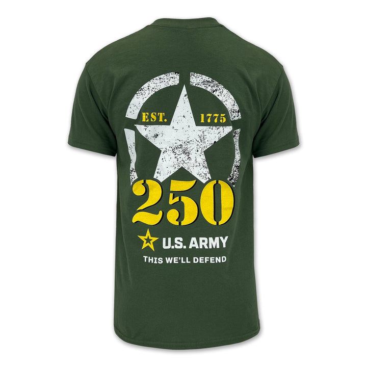 Army 250th Anniversary T-Shirt (OD Green)