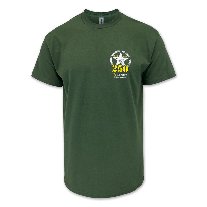 Army 250th Anniversary T-Shirt (OD Green)