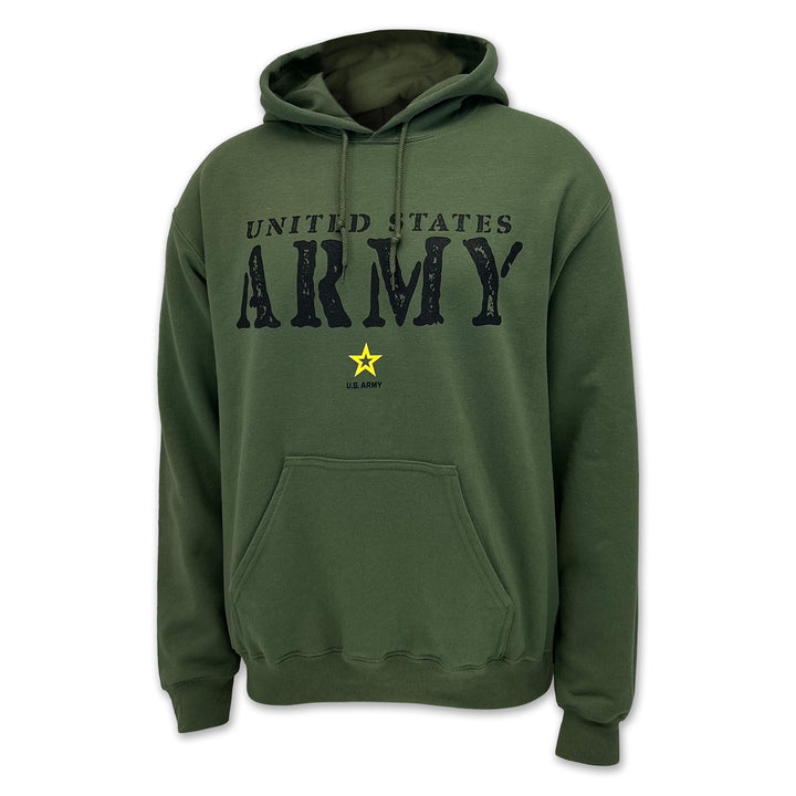United States Army Stamp Logo Hood (OD Green)