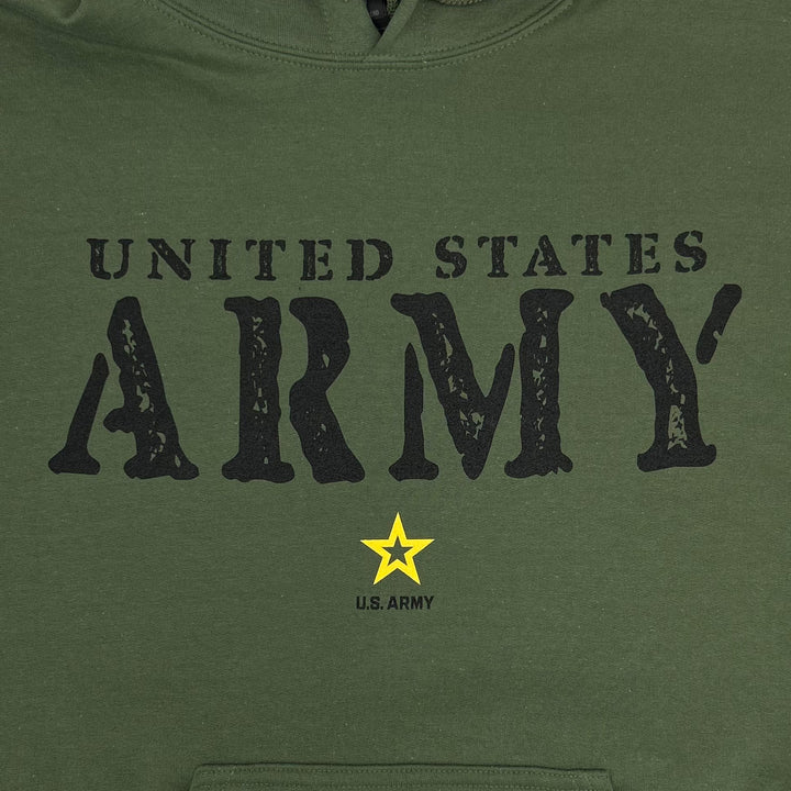 United States Army Stamp Logo Hood (OD Green)