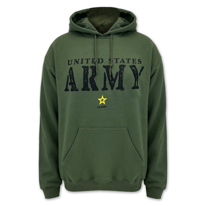 United States Army Stamp Logo Hood (OD Green)