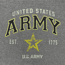 Load image into Gallery viewer, Army Star Est. 1775 Long Sleeve T-Shirt (Grey)