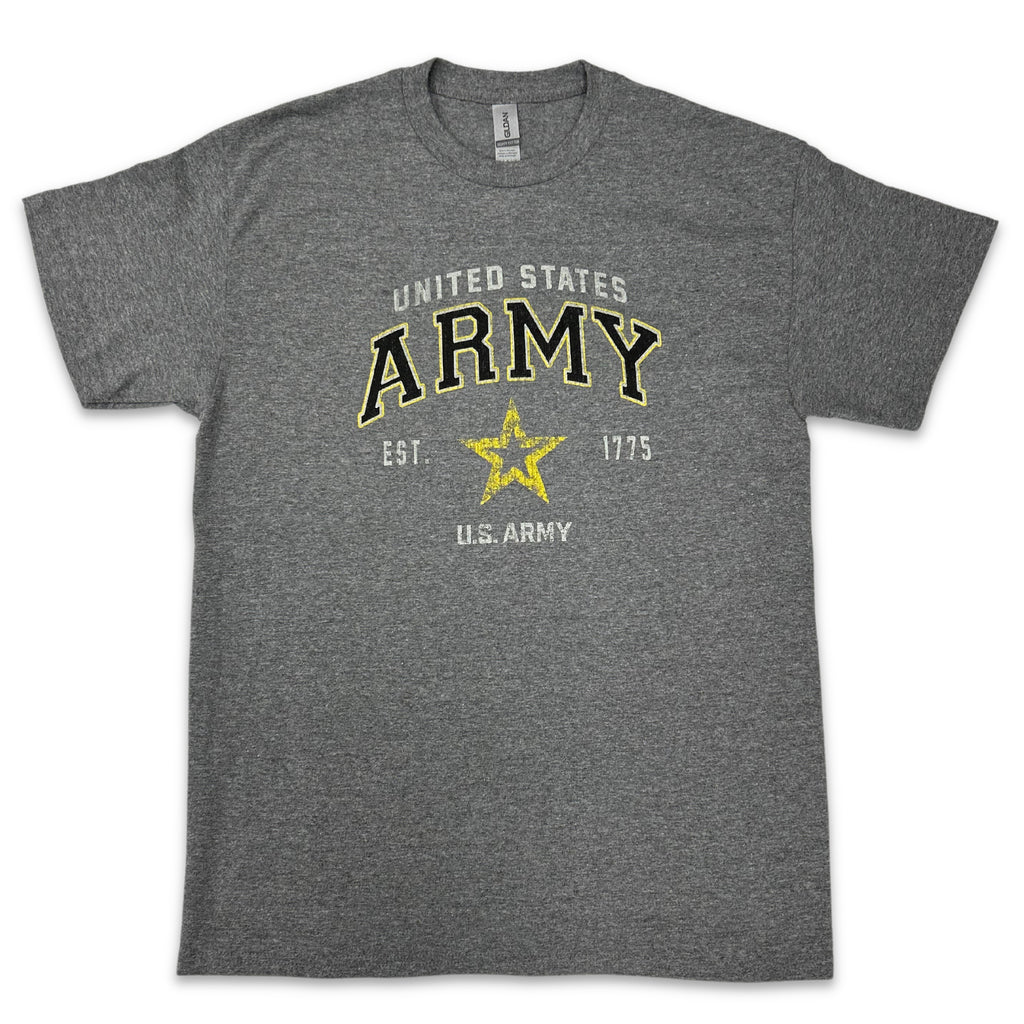 Army Star Est. 1775 T-Shirt (Grey)