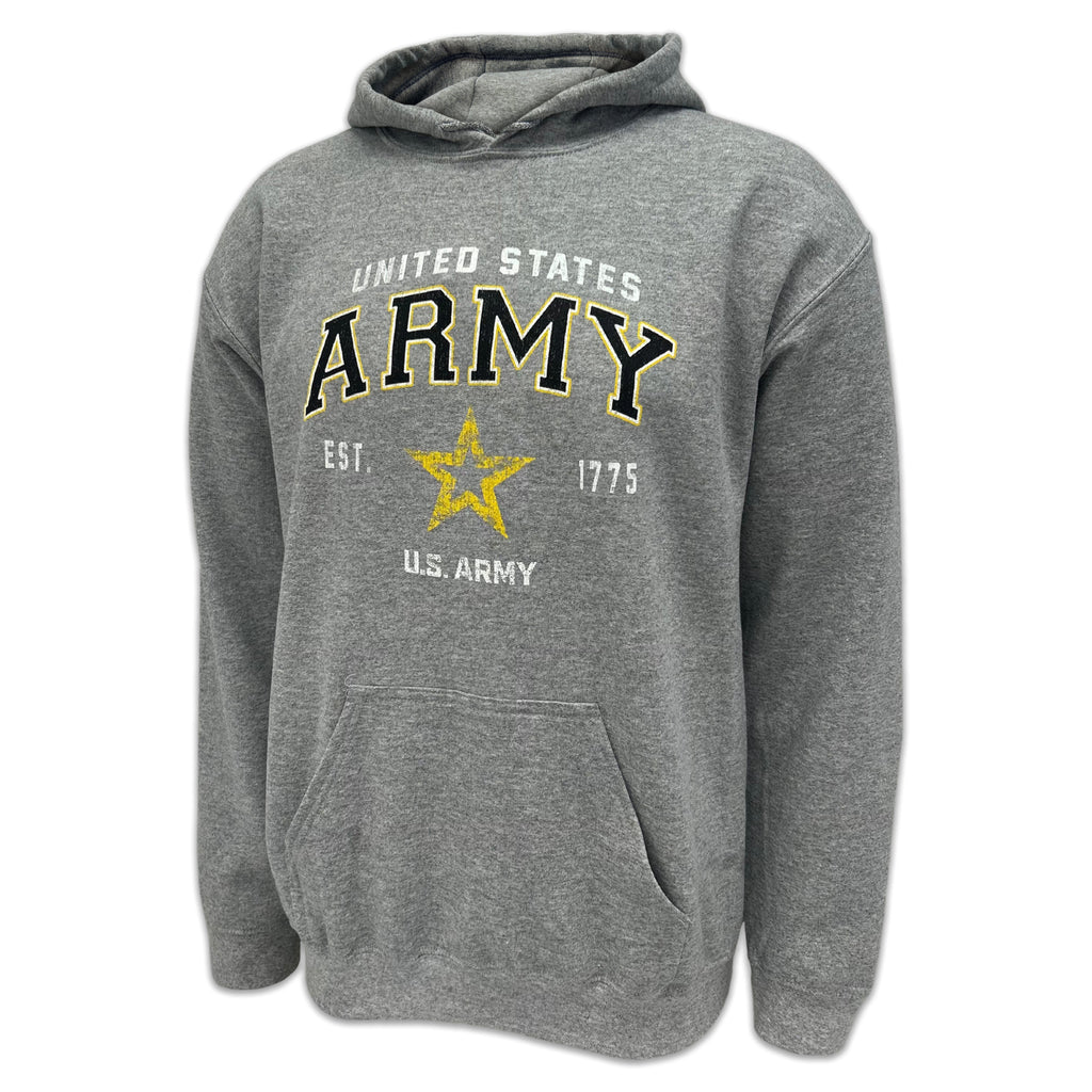 Army Star Est. 1775 Hood (Grey)