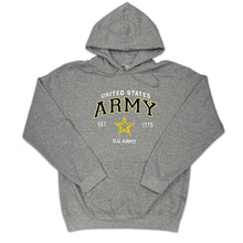 Load image into Gallery viewer, Army Star Est. 1775 Hood (Grey)