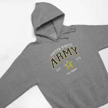Load image into Gallery viewer, Army Star Est. 1775 Hood (Grey)