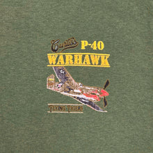 Load image into Gallery viewer, Army Curtiss P-40 Warhawk T-Shirt (OD Green)