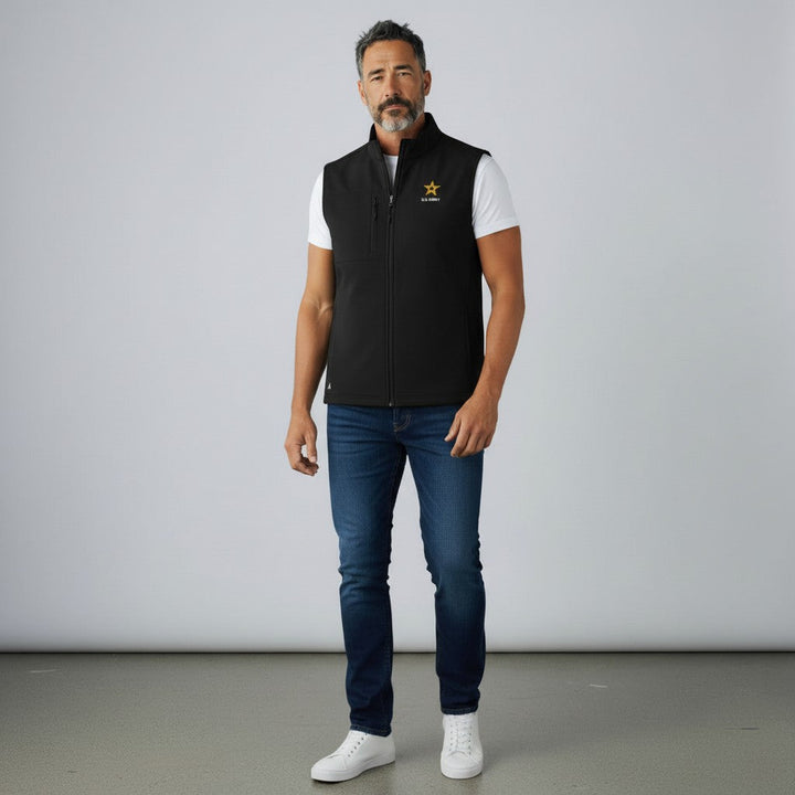 U.S. Army Men's Demand Full Zip Vest (Black)*