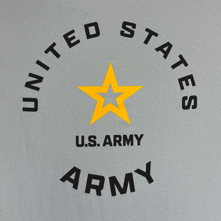 United States Army Star Under Armour Tech Long Sleeve T-Shirt (Grey)