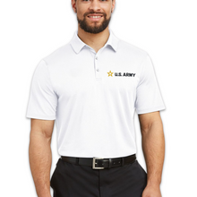 Load image into Gallery viewer, Army Star Under Armour Performance Polo (White)