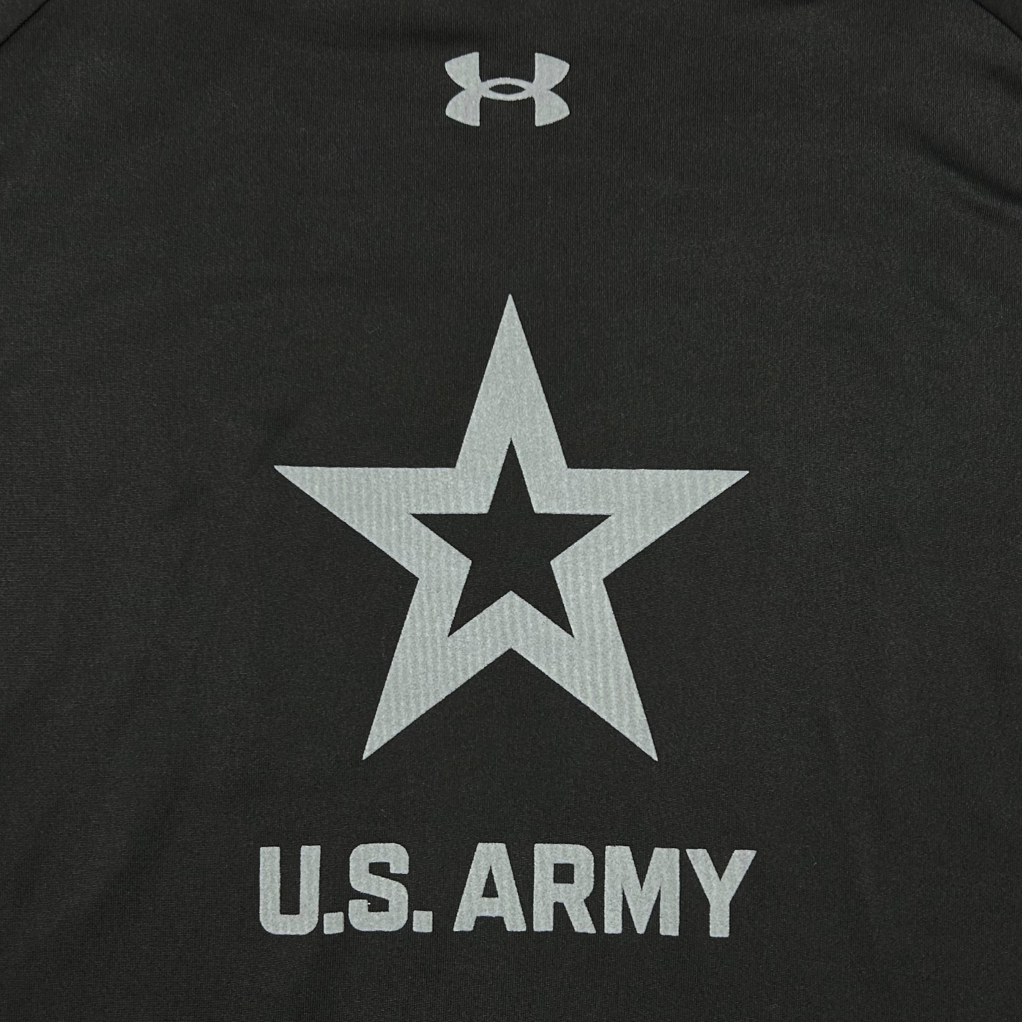 Army Gear: Army Under Armour Duty Honor Country Tech T-Shirt in Black