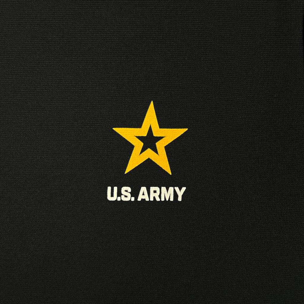 Army Under Armour Left Chest Star Armour Fleece Hood (Black)
