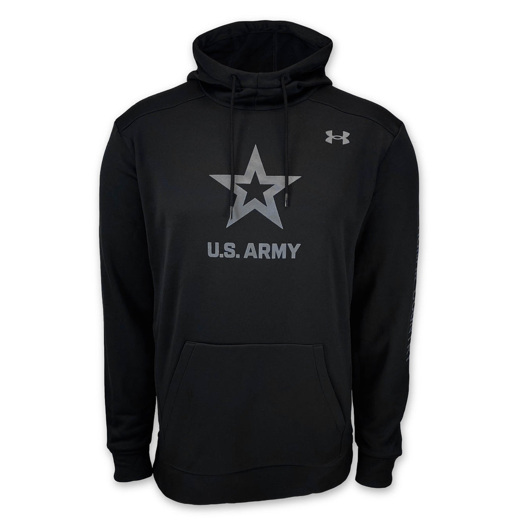 Army Under Armour Duty Honor Country Armour Fleece Hood (Black)