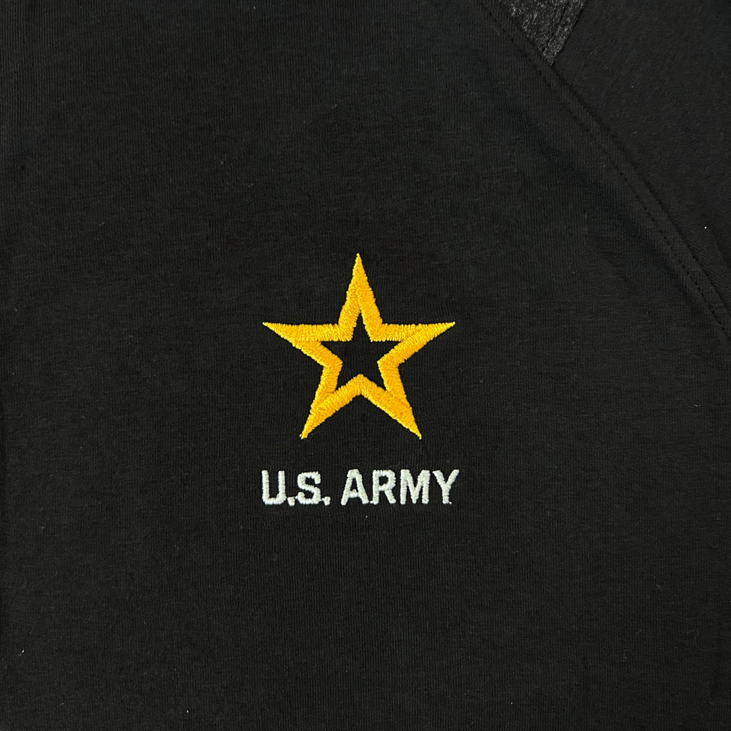 Army Star Under Armour All Day Lightweight 1/4 Zip (Black)