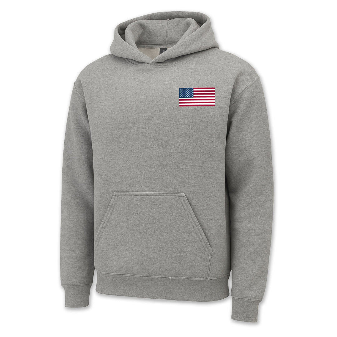 USA Flag Left Chest Hood