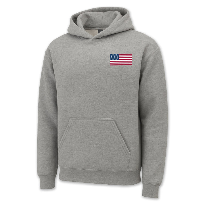 USA Flag Left Chest Hood