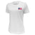 USA Flag Ladies Left Chest T-Shirt