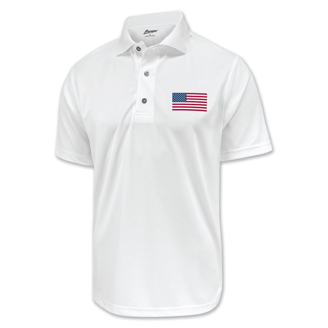 USA Flag Performance Polo
