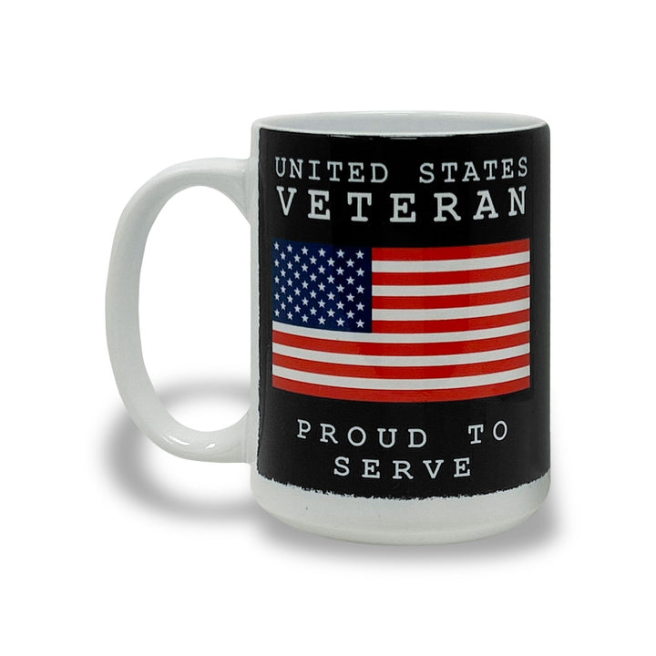 United States Veteran Proud to Serve Mug