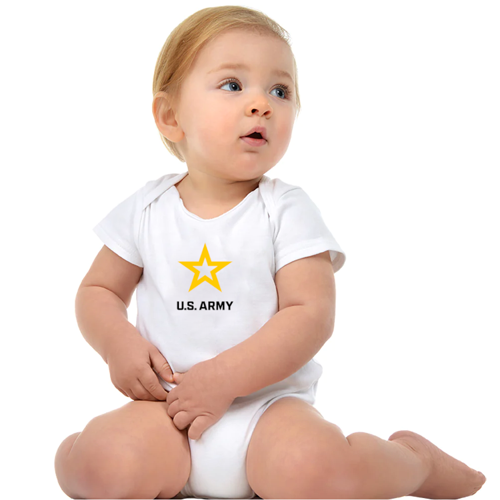 Army Star Infant Romper