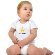 Load image into Gallery viewer, Army Star Infant Romper