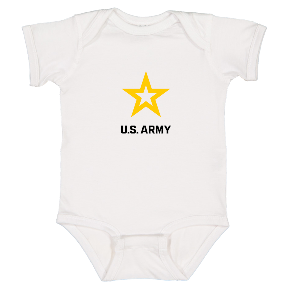Army Star Infant Romper