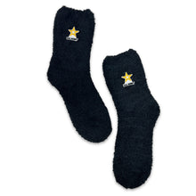Load image into Gallery viewer, Army Star Ladies Cozy Socks (Black)
