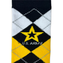 Load image into Gallery viewer, Army Star Dress Argyle Socks