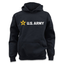 Load image into Gallery viewer, Pick Your Design Army Youth Hooded Sweatshirt