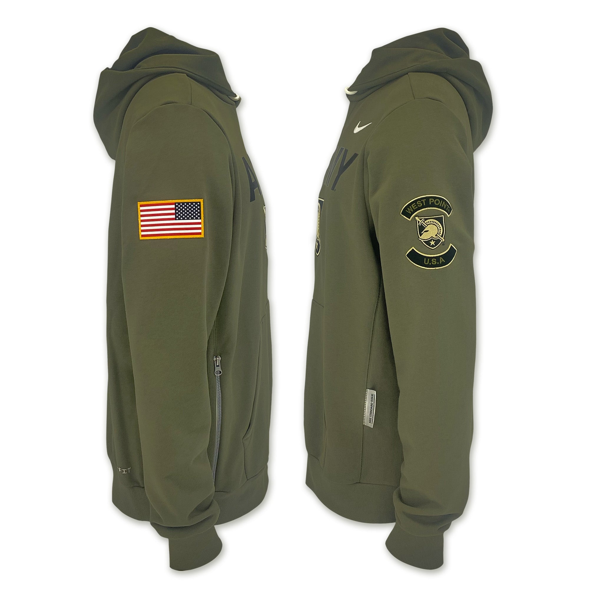 Nike Army Military Dri-Fit PO Hoodie (OD Green)